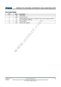 MP2009EE-3.3-LF-P Datasheet Page 5