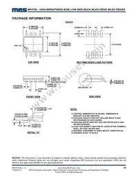 MP4700GS Datasheet Page 19