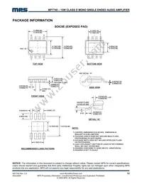 MP7740DN-LF Datasheet Page 12