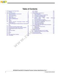 MPC8535BVTATLA Datasheet Page 2