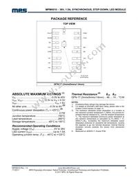 MPM6010GQVE-AEC1-P Datasheet Page 3