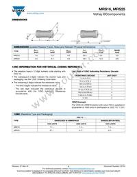 MRS25000C6204FC100 Datasheet Page 3