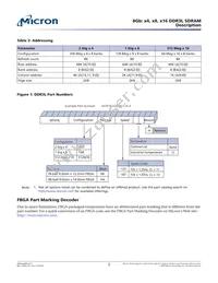 MT41K512M16HA-125:A TR Datasheet Page 2