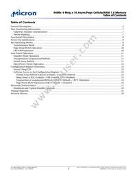 MT45W4MW16PFA-85 WT TR Datasheet Page 2