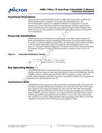 MT45W4MW16PFA-85 WT TR Datasheet Page 8