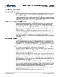 MT45W4MW16PFA-85 WT TR Datasheet Page 11