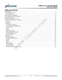 MT46V8M16P-5B:D TR Datasheet Page 3