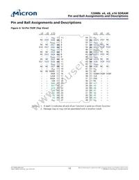 MT48LC8M16A2P-7E:L Datasheet Page 12