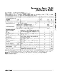 MX7847KR+T Datasheet Page 3