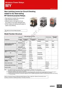 MY4IN DC60 (S) Datasheet Cover