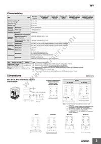 MY4IN DC60 (S) Datasheet Page 3