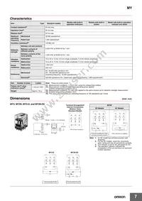 MY4IN DC60 (S) Datasheet Page 7