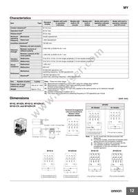 MY4IN DC60 (S) Datasheet Page 12