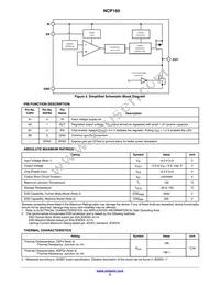 NCP160BMX275TBG Datasheet Page 2