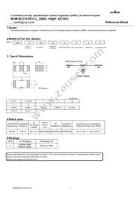 NFM18CC101R1C3D Datasheet Cover