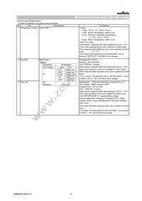 NFM18PC105R0J3D Datasheet Page 4