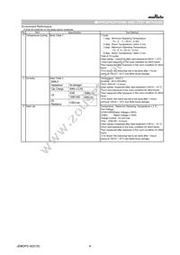 NFM18PS474R0J3D Datasheet Page 4