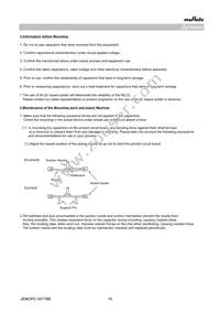 NFM21CC223R1H3D Datasheet Page 10