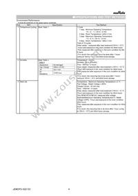NFM21PC475B1A3D Datasheet Page 4