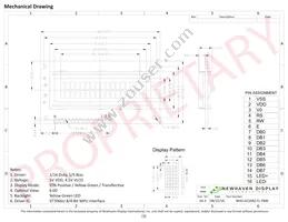 NHD-0216BZ-FL-YBW Datasheet Page 3