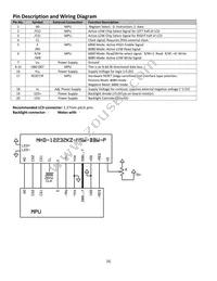 NHD-12232KZ-NSW-BBW-P Datasheet Page 4