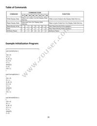 NHD-12232KZ-NSW-BBW-P Datasheet Page 8