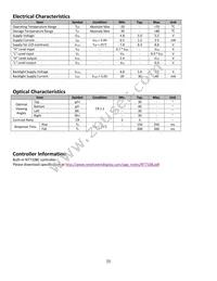 NHD-12864MZ-FSW-GBW-L Datasheet Page 5