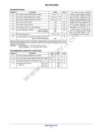 NLV74HC238ADR2G Datasheet Page 3