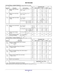 NLV74HC238ADR2G Datasheet Page 4