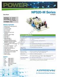 NPS25-M Datasheet Cover