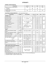 NTHS5404T1G Datasheet Page 2