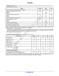 NUD4700WSNT1G Datasheet Page 2