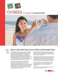 OV05653-A66A-1E Datasheet Cover