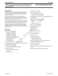 P87C51RD2FA Datasheet Page 2