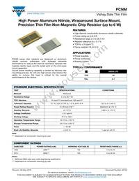 PCNM1206E1001BST5 Datasheet Cover