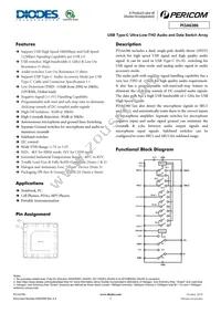PI3A6386ZLEX Datasheet Cover