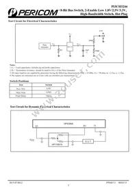 PI3CH3244LE Datasheet Page 5