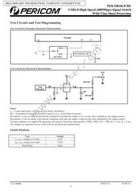 PI3USB10LP-BEZMEX Datasheet Page 4