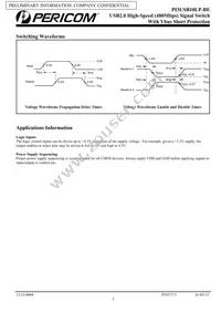 PI3USB10LP-BEZMEX Datasheet Page 5