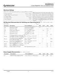 PI3VDP3212ZLE+DAX Datasheet Page 4