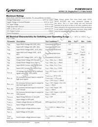 PI3WVR12612ZLE Datasheet Page 5