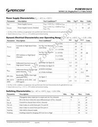 PI3WVR12612ZLE Datasheet Page 6