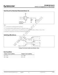 PI3WVR12612ZLE Datasheet Page 11