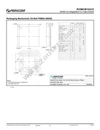 PI3WVR12612ZLE Datasheet Page 12