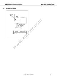 PS2535L-1-F3-A Datasheet Page 3