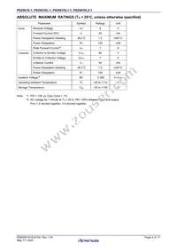 PS2561DL2-1Y-W-A Datasheet Page 4