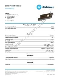 PS60G-B2SBR50K Datasheet Cover