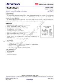 PS9551AL4-V-E3-AX Datasheet Cover