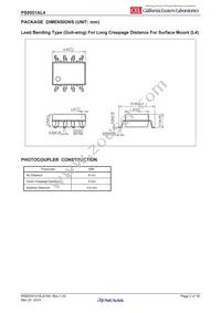 PS9551AL4-V-E3-AX Datasheet Page 2