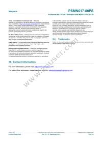 PSMN017-80PS Datasheet Page 13